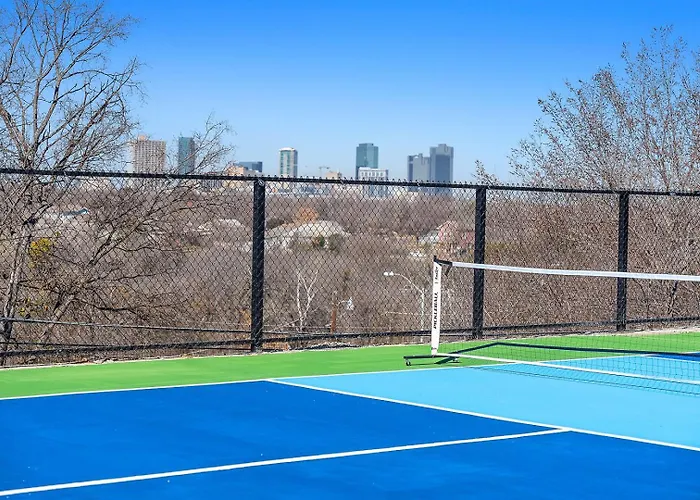 Vakantiehuis Pickleball Hottub Minigolf With Downtown Worth Views! Fort Worth